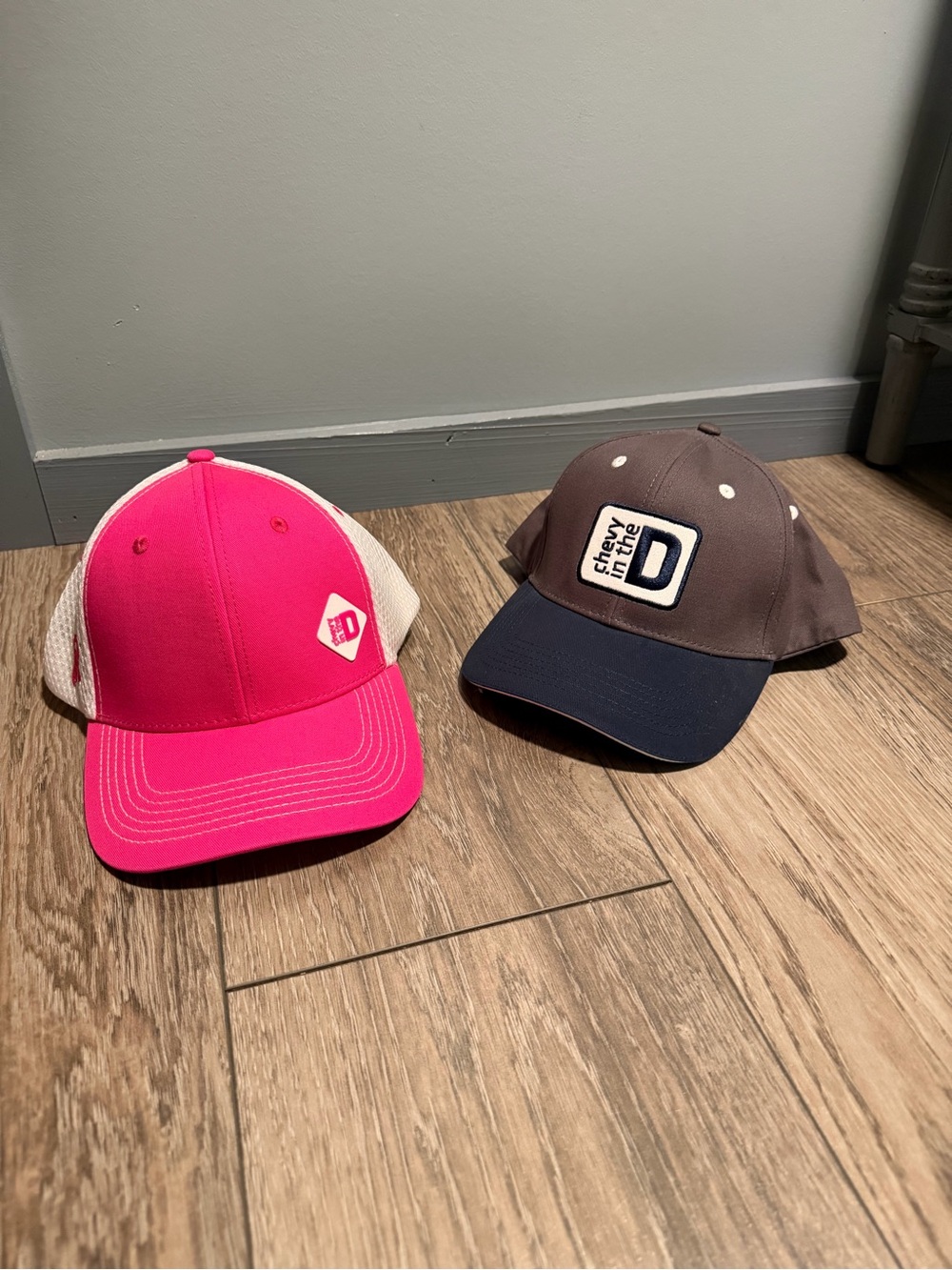 Lot of 2 Chevy in the D hats